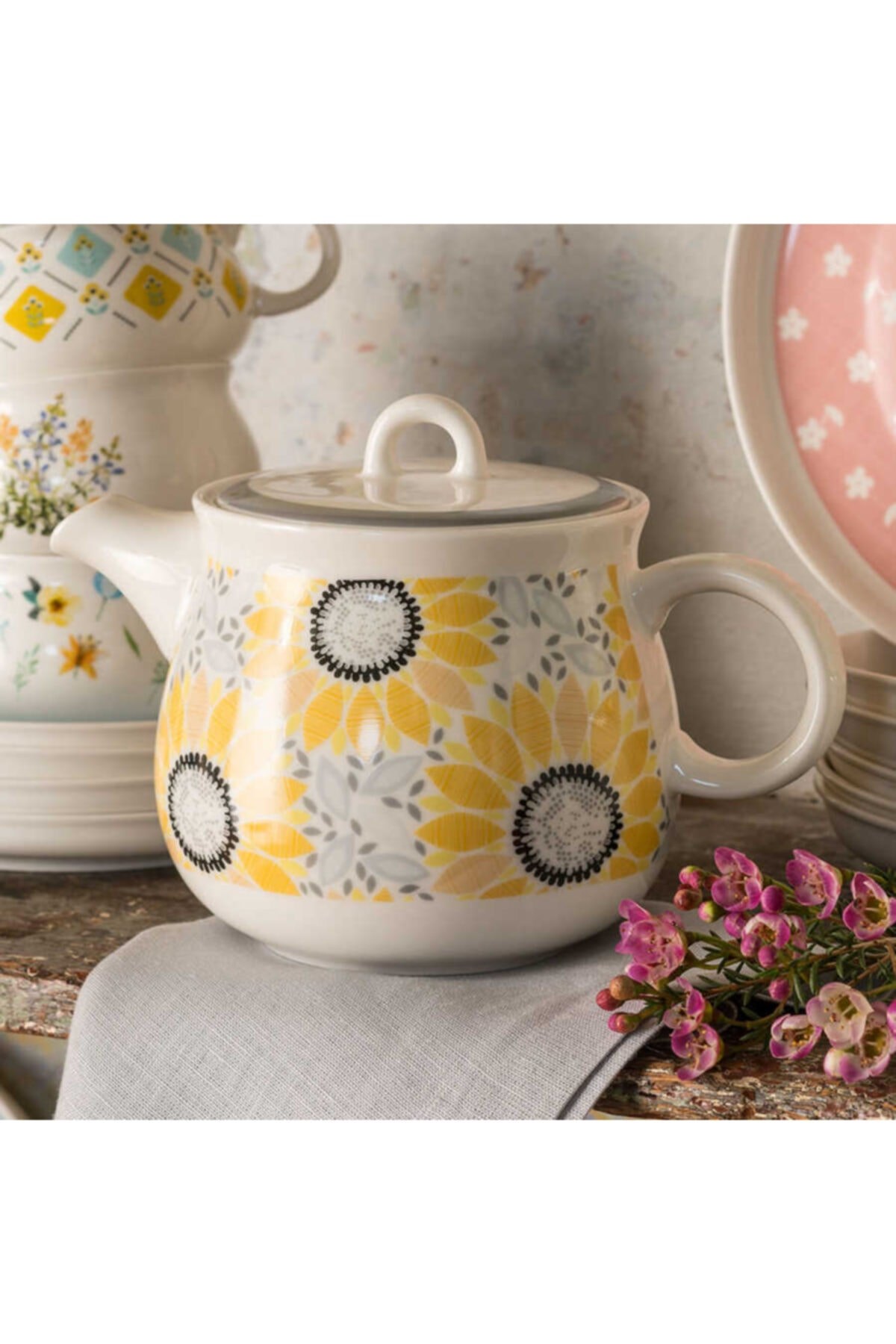 Korkmaz A8708 Aşiyan Collection 30 Parça Porselen Kahvaltı Takımı 