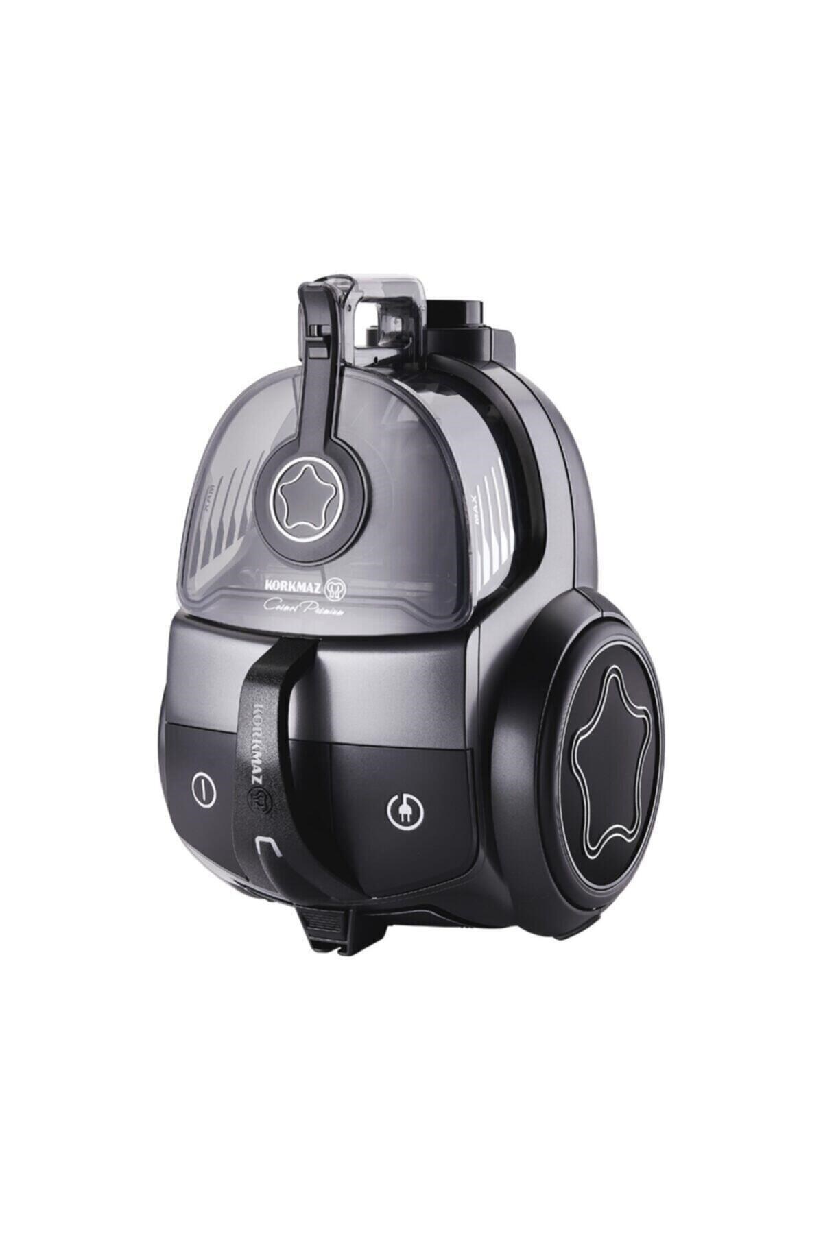 Korkmaz A902-1 Cosmos Premium Elektrikli Süpürge Antrasit/Siyah 