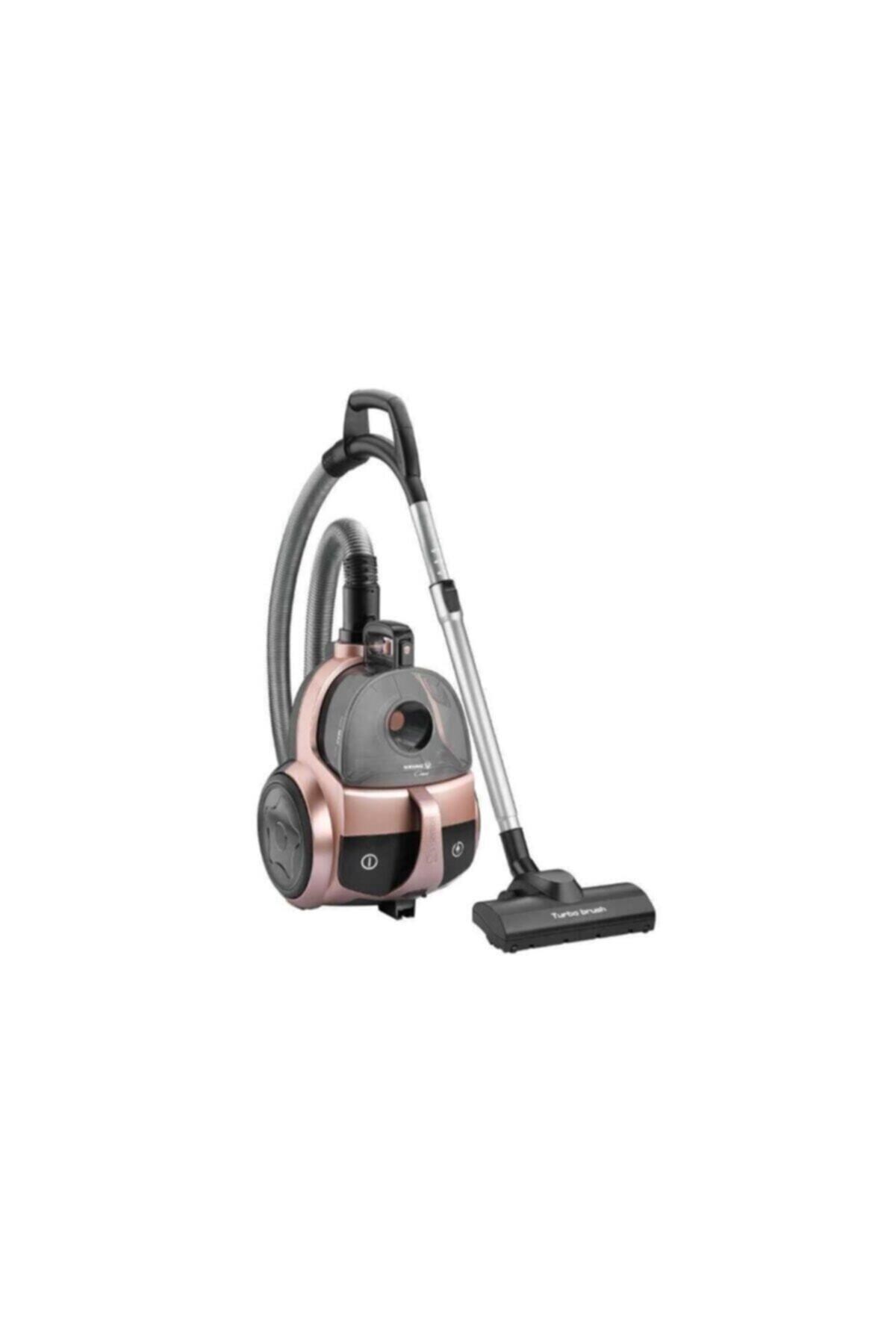 Korkmaz A902 Cosmos Premium Elektirikli Süpürge Rosagold/Siyah 