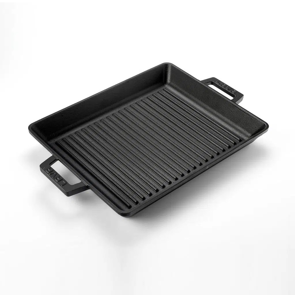 Lava Izgara Grill Demir Döküm Tava 26x32 Metal Kulplu LV ECO GT 2632 T3 