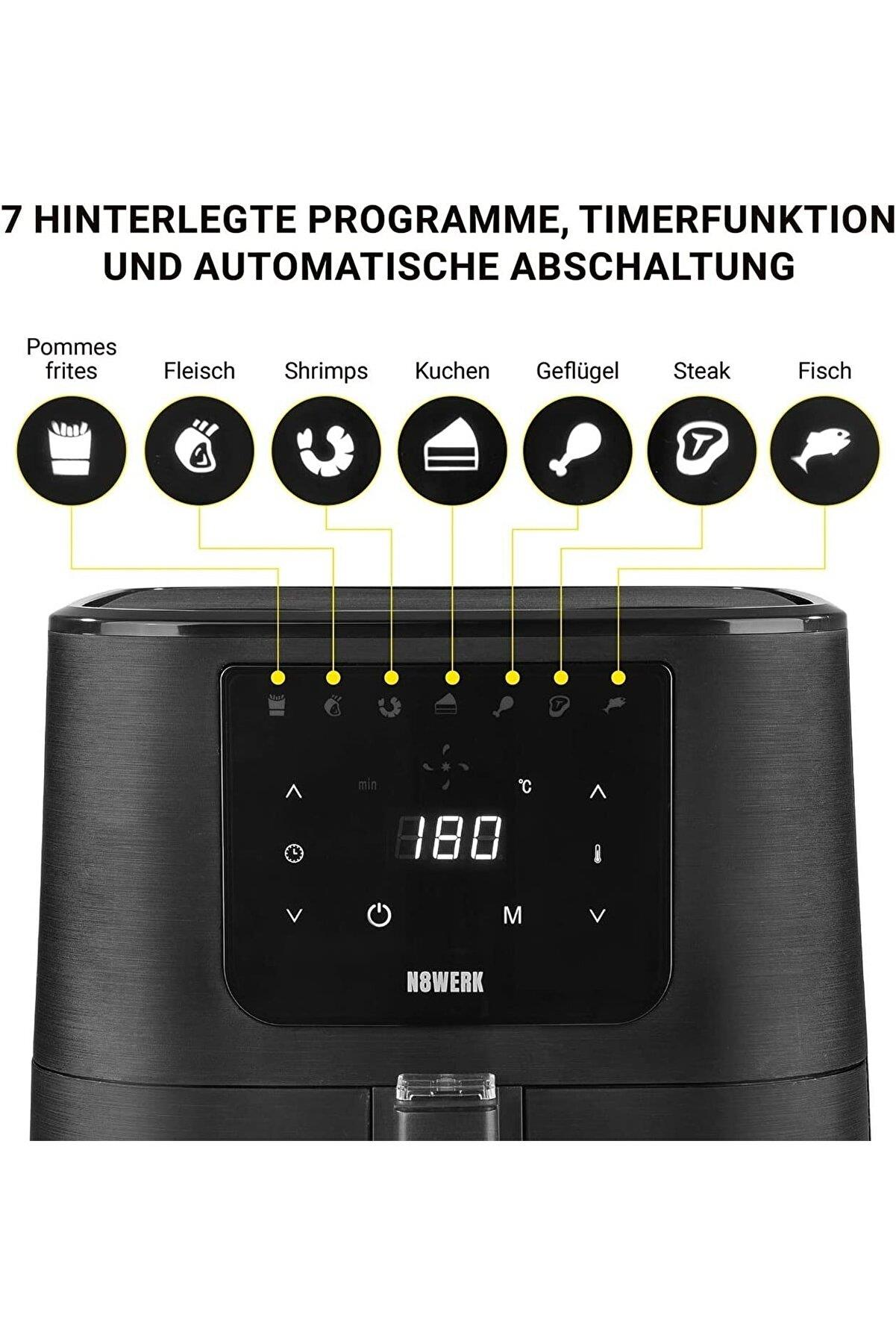 Leggno N8werk Ds05050 Hot Aır Fryer 5,5 Litre 