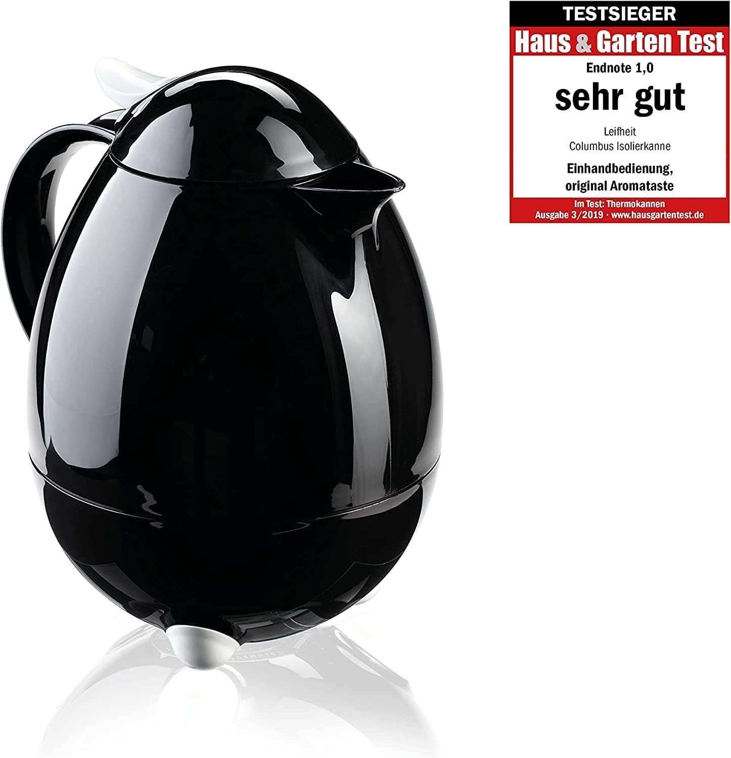 Leifheit Colombus Termos 1 Litre Siyah LFH28301 