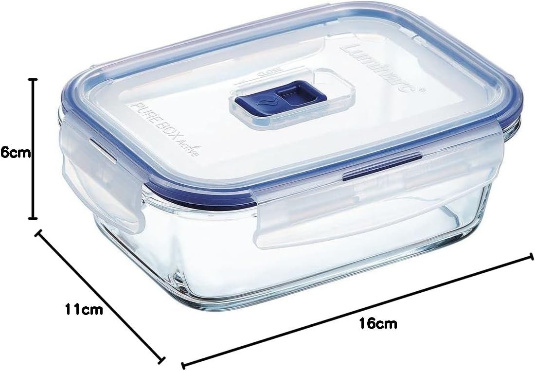 Luminarc Pure Box Active Saklama Kabı Dikdörtgen 820 CC 003H7680 