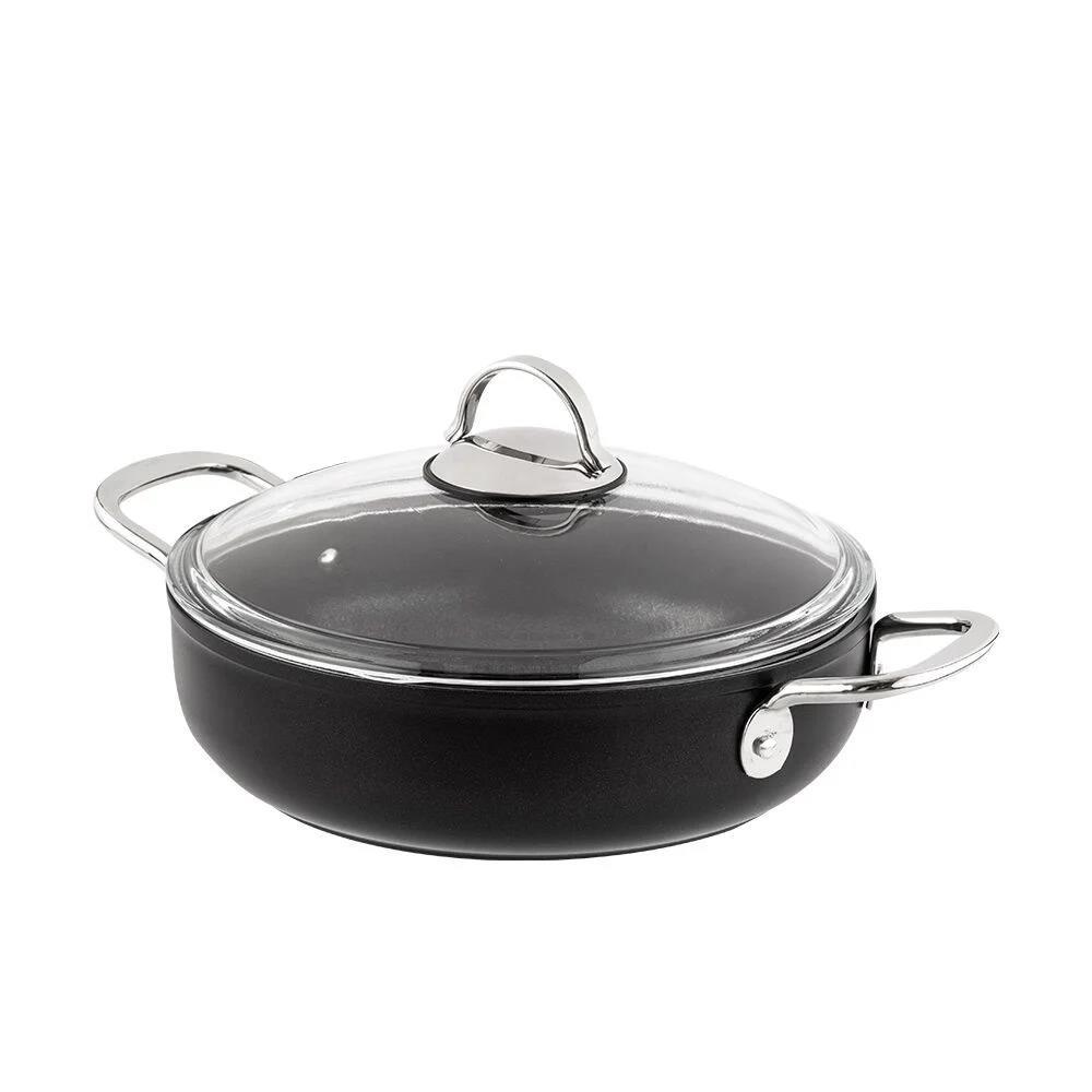 Nehir Galaxy Titanium Yumurta Omlet Sahan 22 Cm Cam Kapaklı 