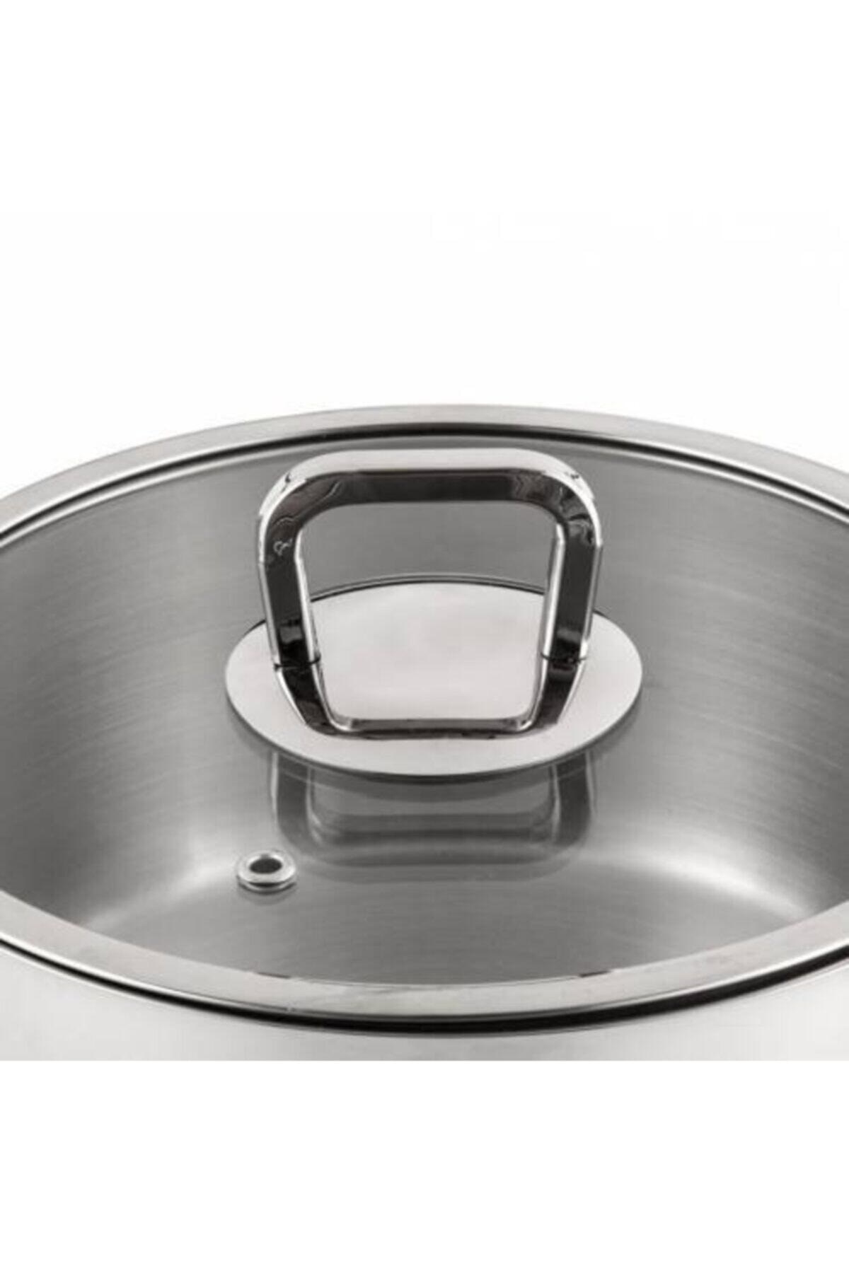 Nehir Silver Trend 8 Parça Çelik Tencere Seti 29001 