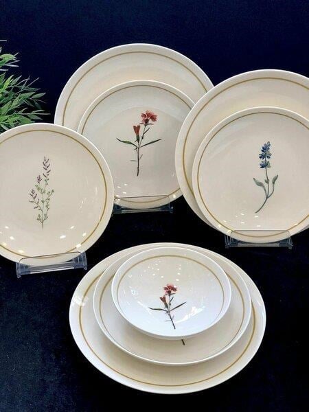 Roy King Lavander All Desing 24 Parça 6 Kişilik Porselen Yemek Takımı LVN001 