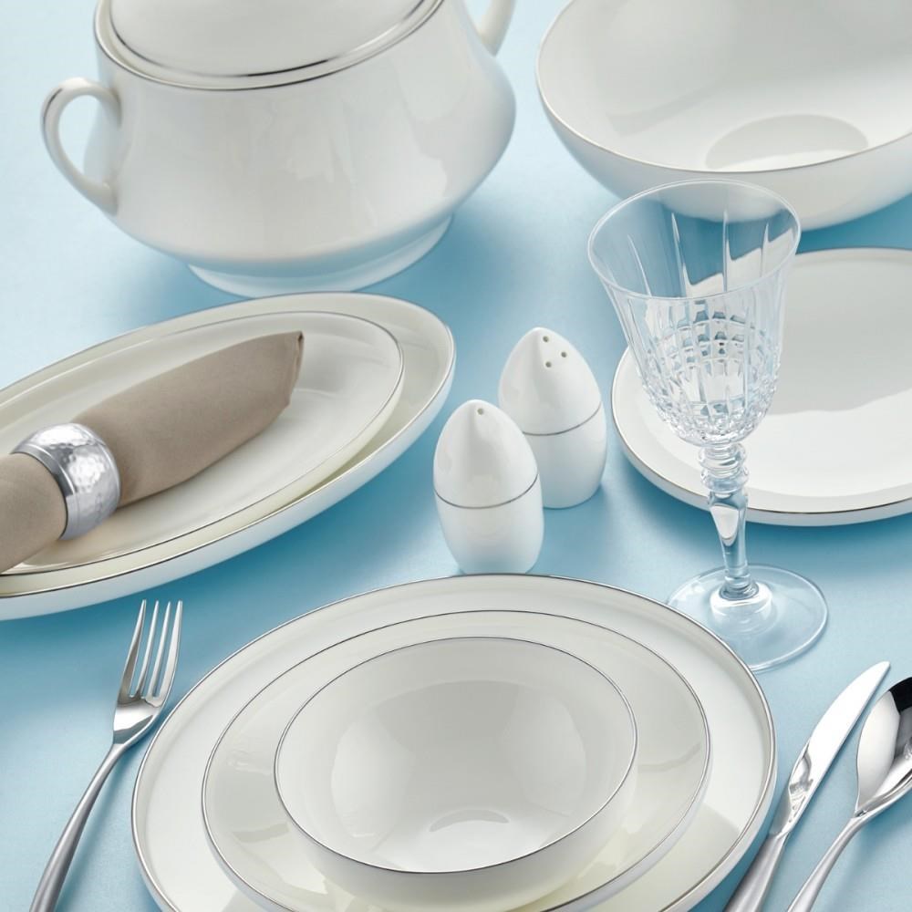 Royal London Bolivia Silver 60 Parça Porselen Yemek Takımı RL01-112 