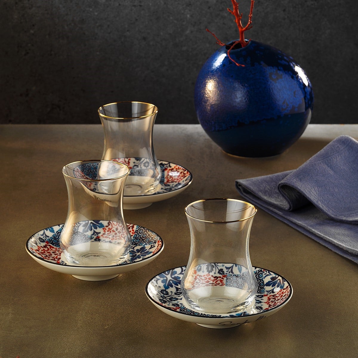 Sandro Moreno 1898 Lizbon 12 Parça 6 Kişilik Çay Seti 150 Ml Ar212800 
