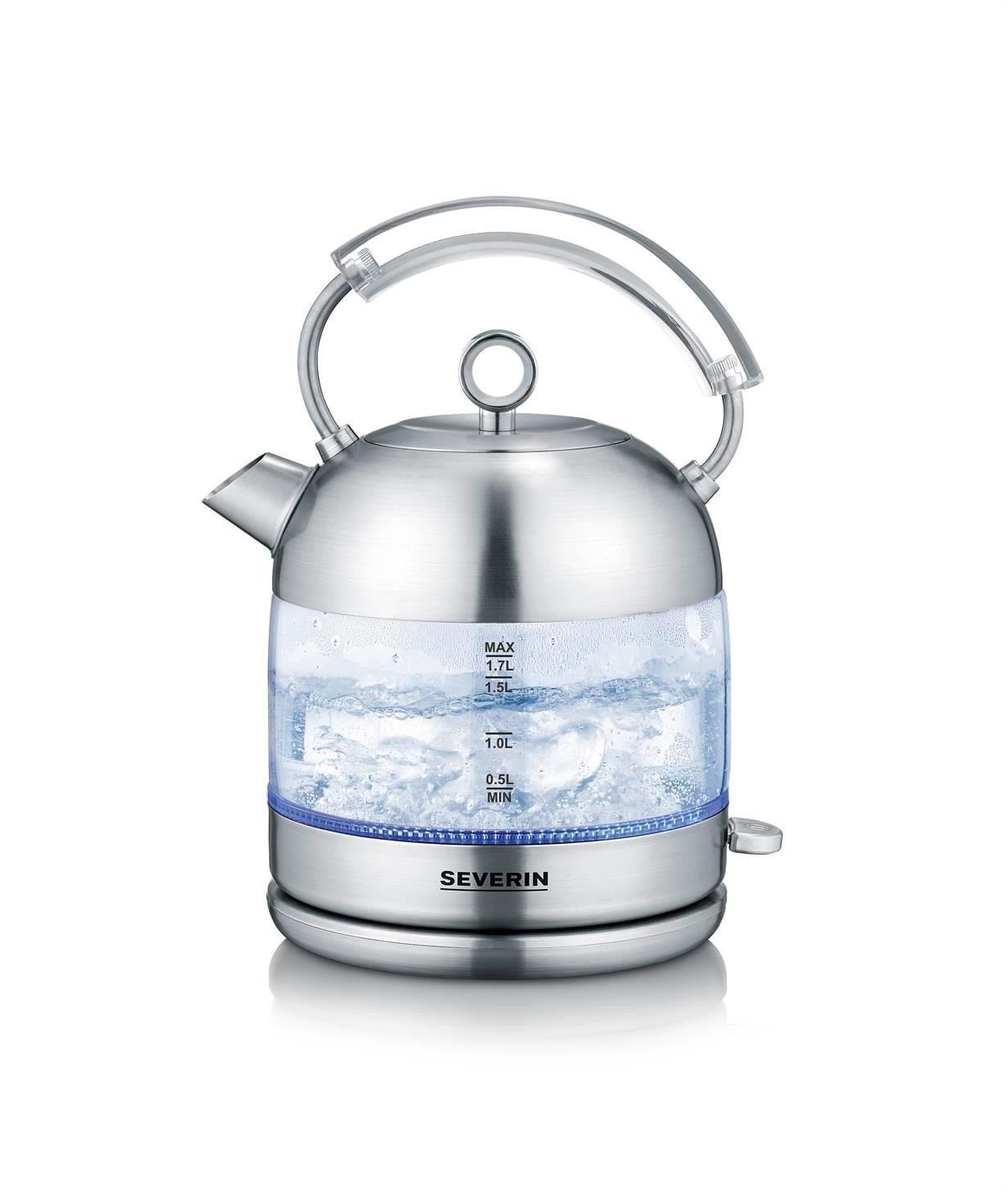Severin Wk 3459 Retro Işıklı Cam Kettle 