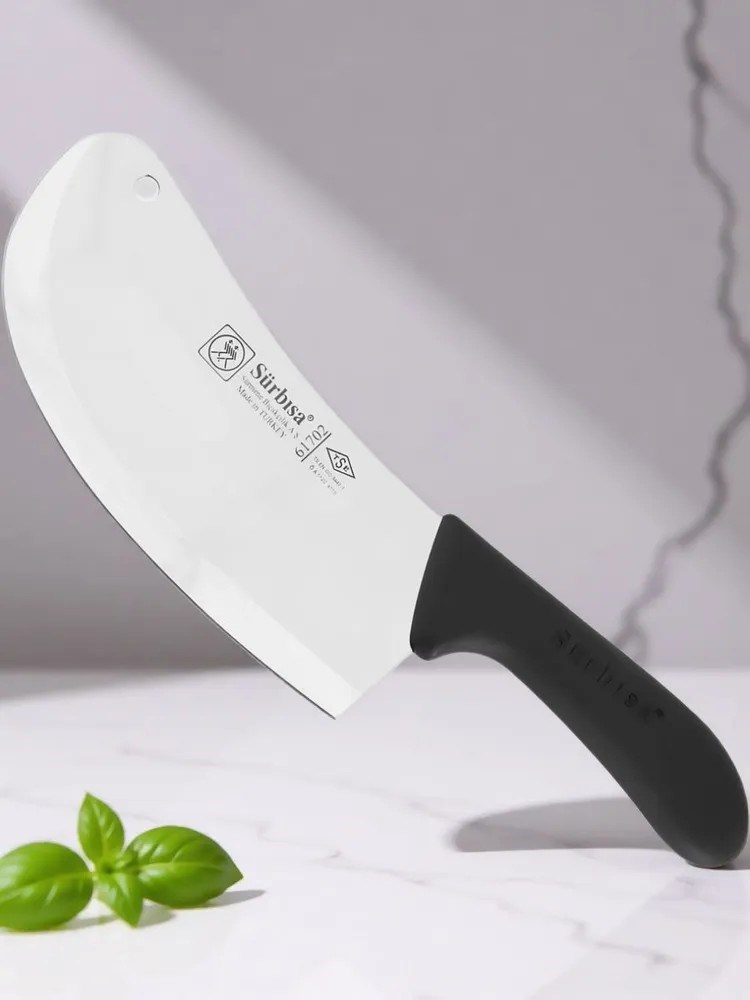 Sürbisa 61702 Sürmene Et Tavuk Kemik Soğan Doğrama Satırı 29 cm Pratik Mutfak Keskin Satır 