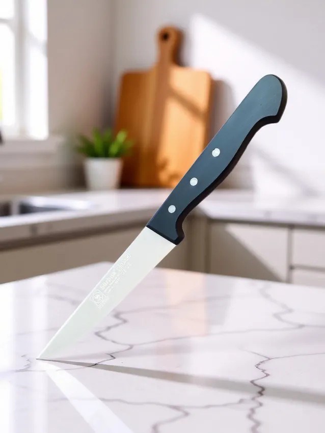 Sürmene Kasap Bıçağı 25 Cm Pimli Paslanmaz Çelik Sıyırma Doğrama Et Sebze Ekmek Mutfak Çeyiz Bıçağı 