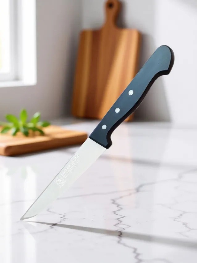 Sürmene Kasap Bıçağı 25 Cm Pimli Paslanmaz Çelik Sıyırma Doğrama Et Sebze Ekmek Mutfak Çeyiz Bıçağı 