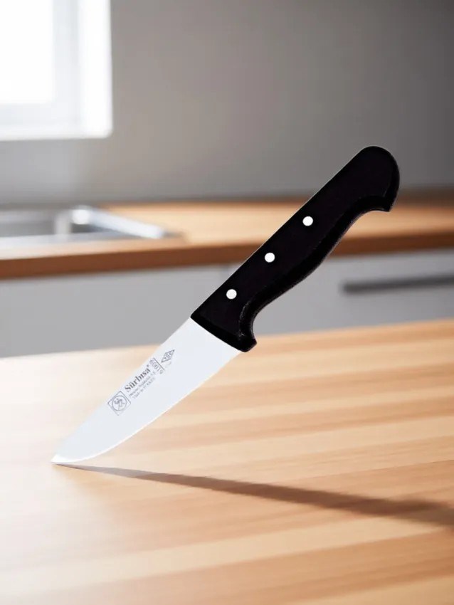 Sürmene Kurban Kasap Bıçağı 23.5 Cm Bıçak Et Kesim Deri Yüzme Kurbanlık Sürbisa 61009 