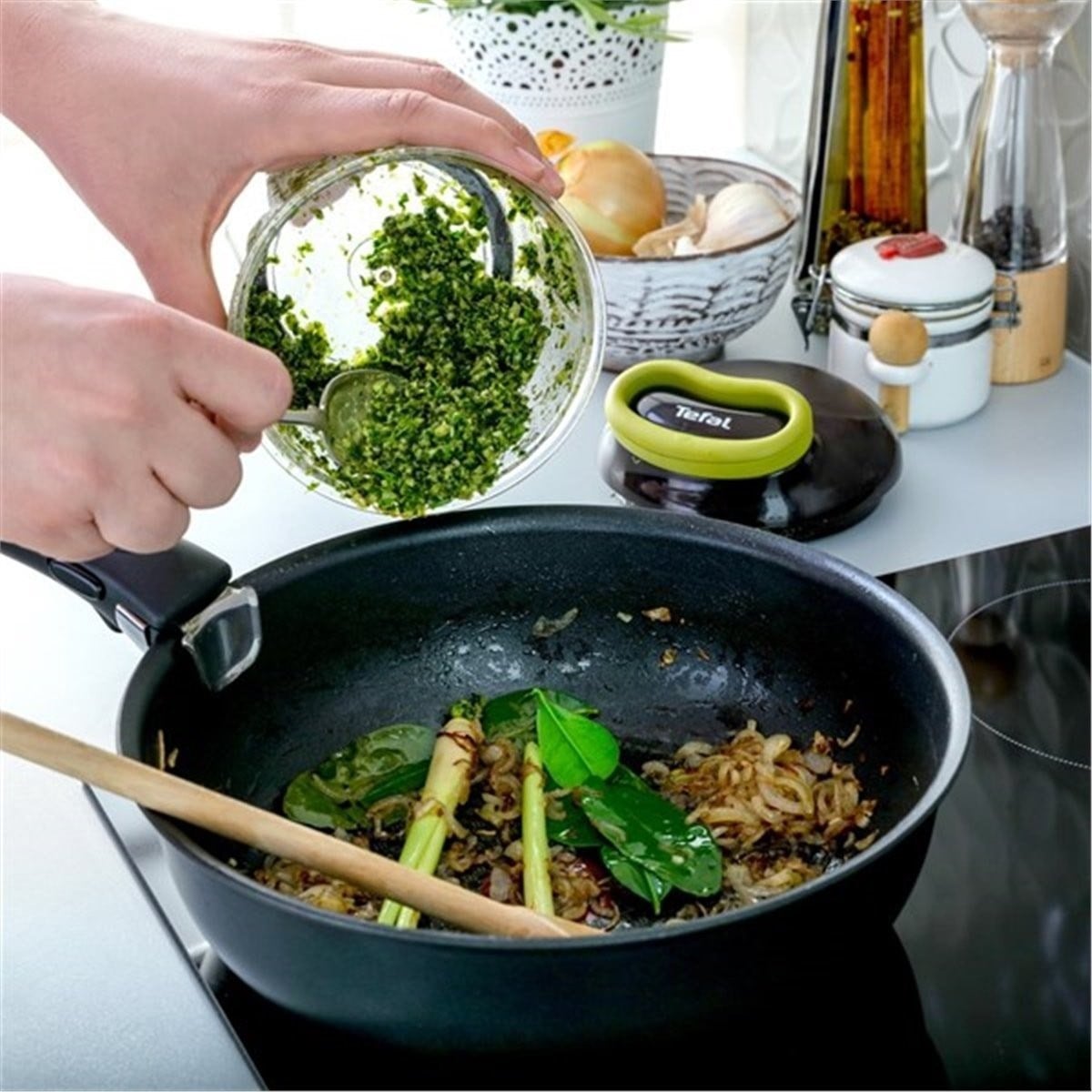 Tefal Manuel El Rondo Siyah 900 ml 