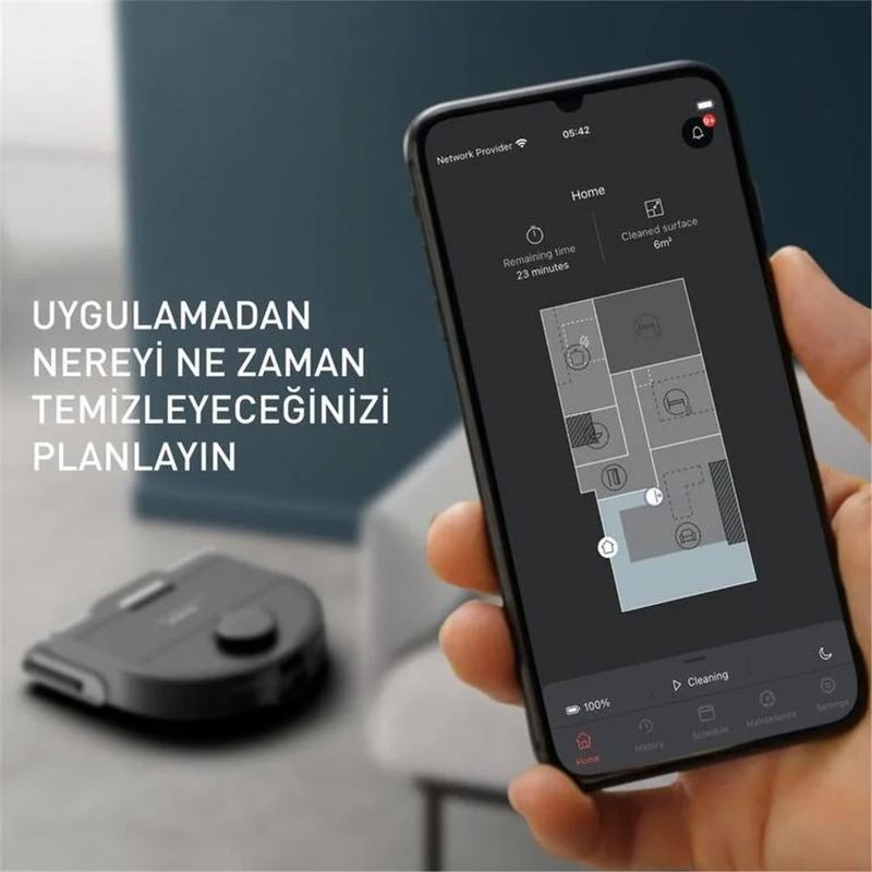 Tefal RG9675 X-Plorer Serie 240 Mop Özellikli Akıllı Robot Süpürge 2211401208 