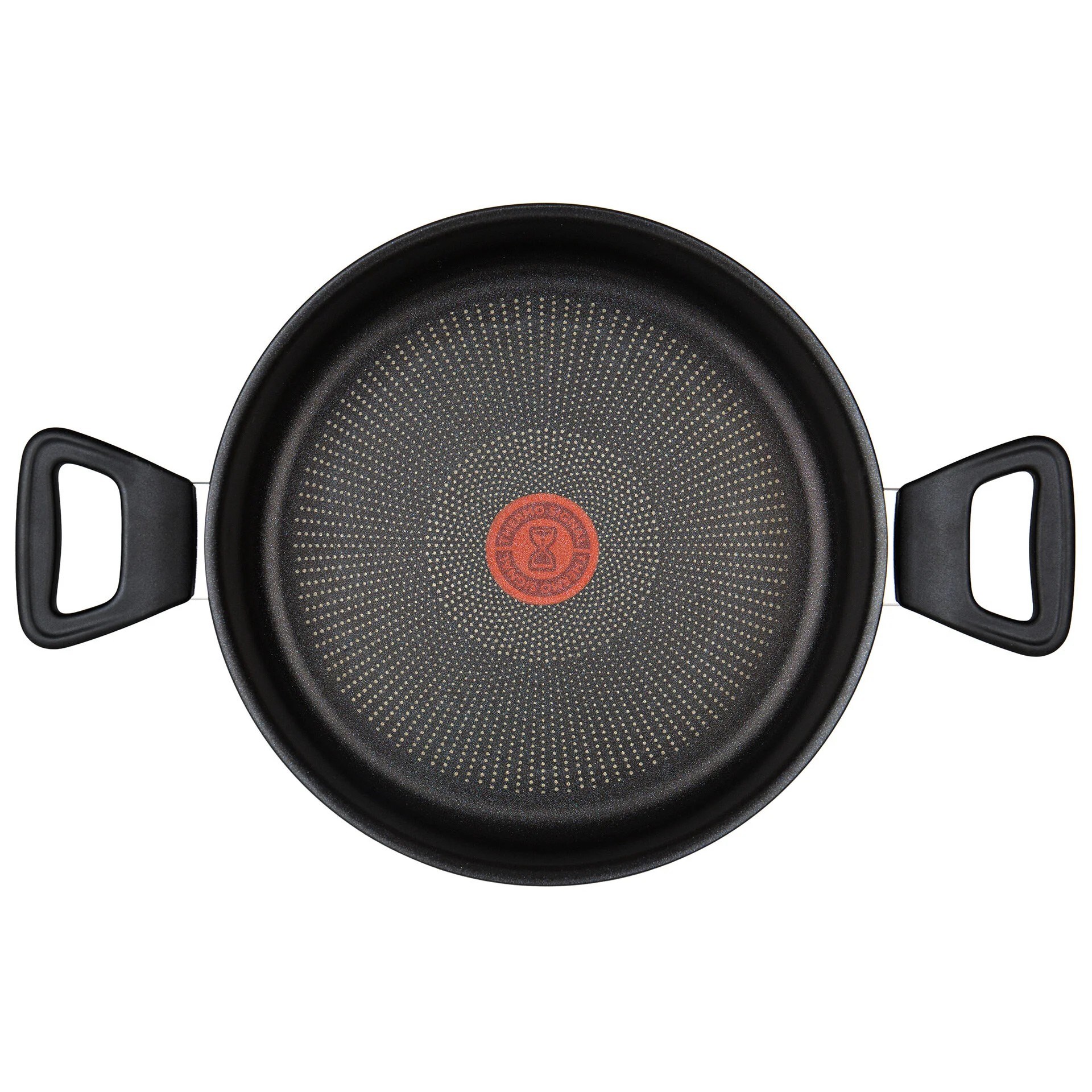 Tefal Titanium 3X Force 24 Cm Cam Kapaklı Kısa Tencere 2100134009 