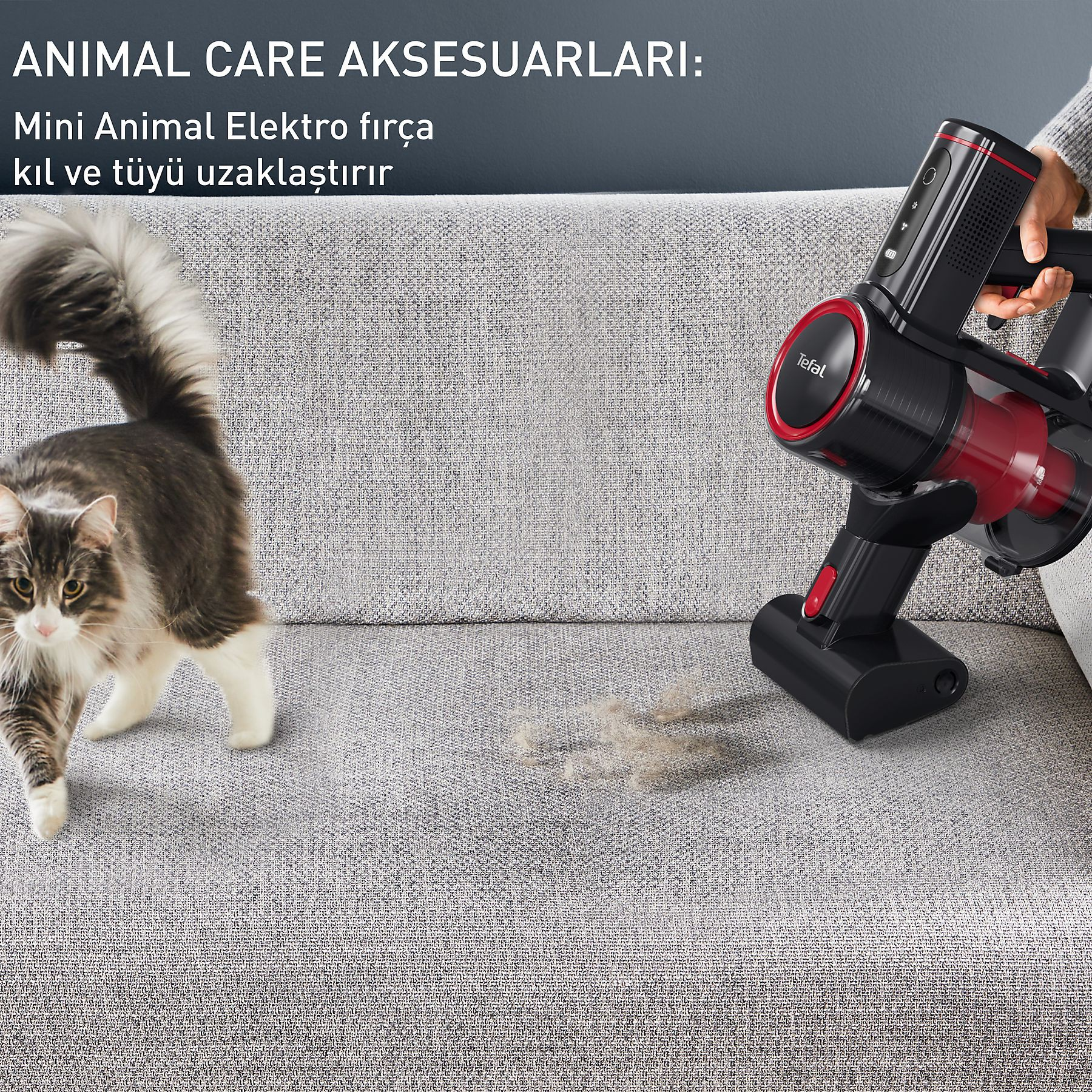 Tefal TY6T90TR X-Force Flex 8.60 Max Aqua Kablosuz Şarjlı Dikey Süpürge 2211401272 