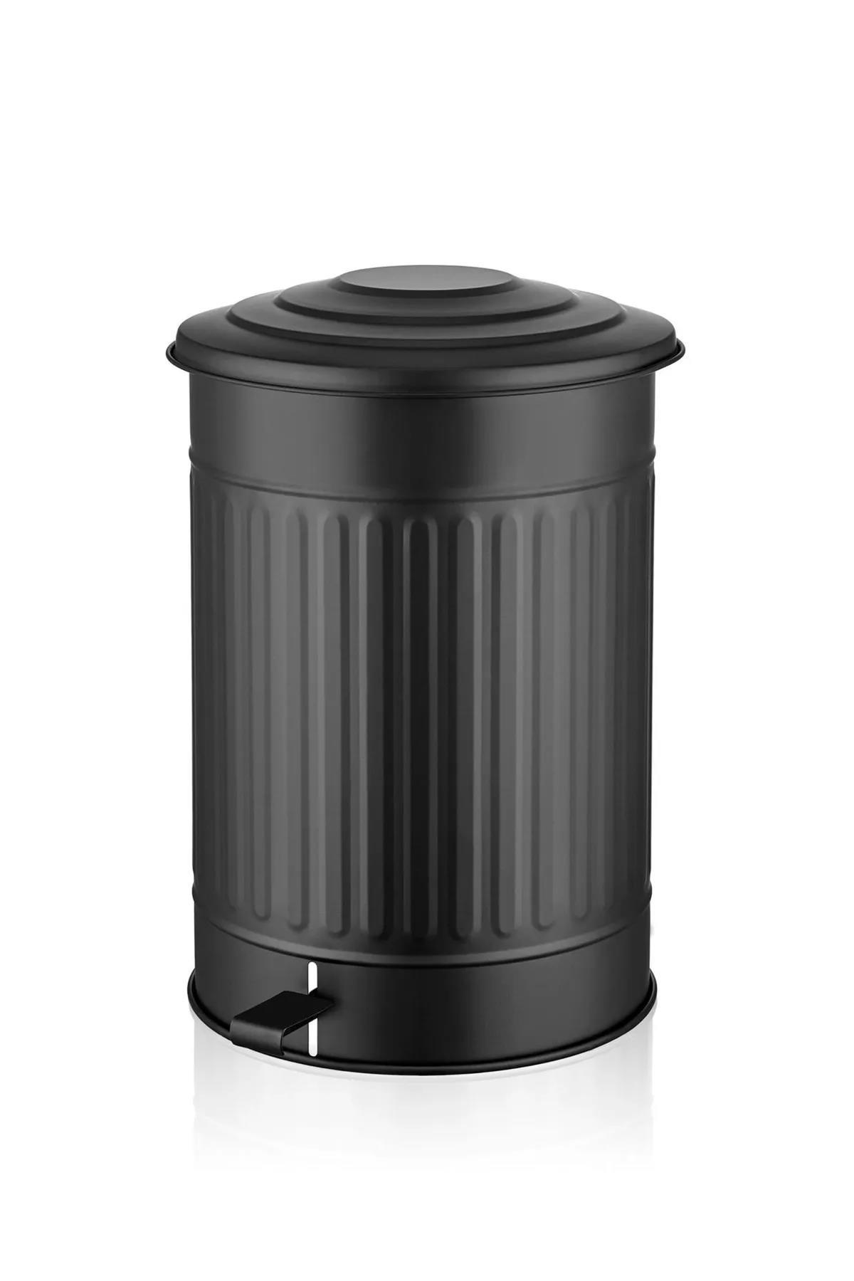 The Mia Çöp Kovası Mutfak 37 Litre Siyah MGL0002 