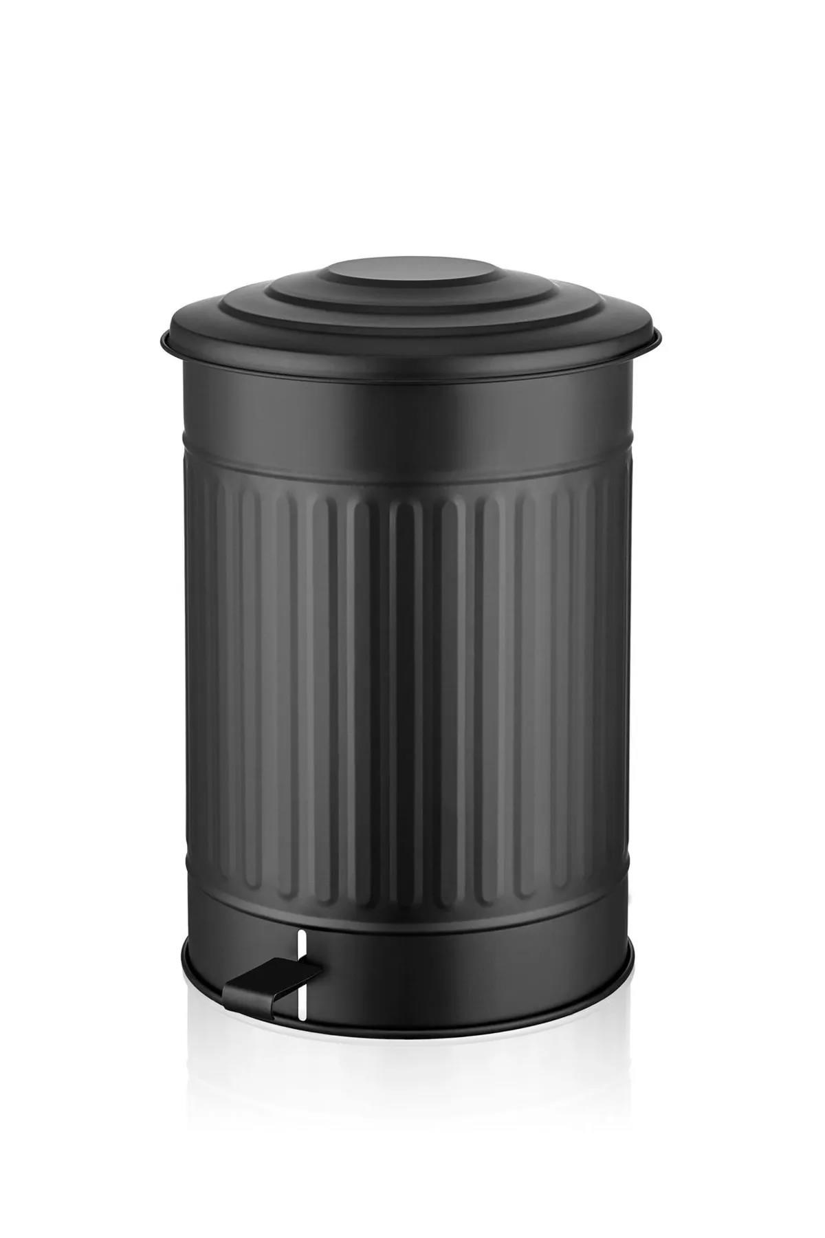 The Mia Çöp Kovası Mutfak 37 Litre Siyah MGL0002 