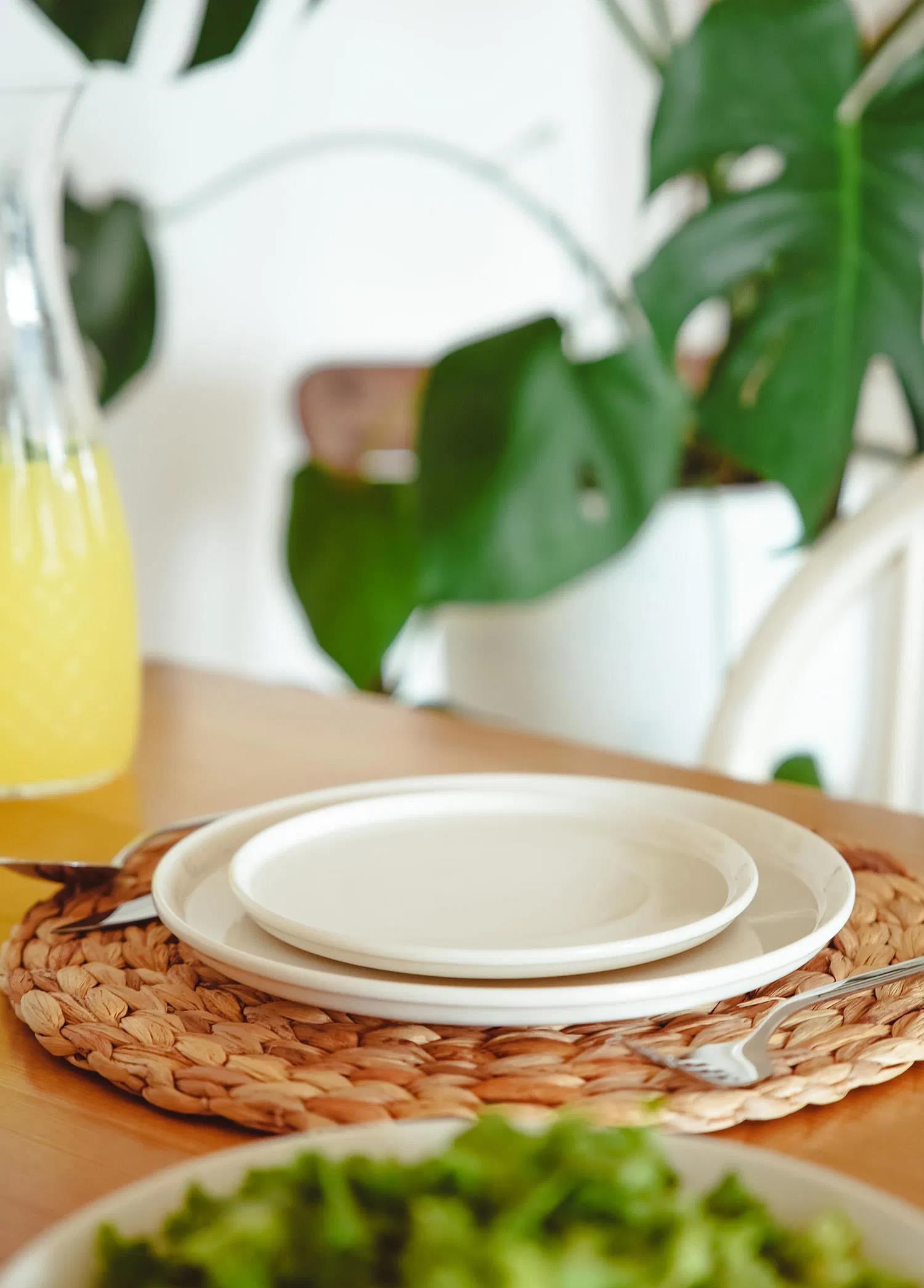 The Mia Luz Pasta Tabağı 6'lı Set 19 cm 