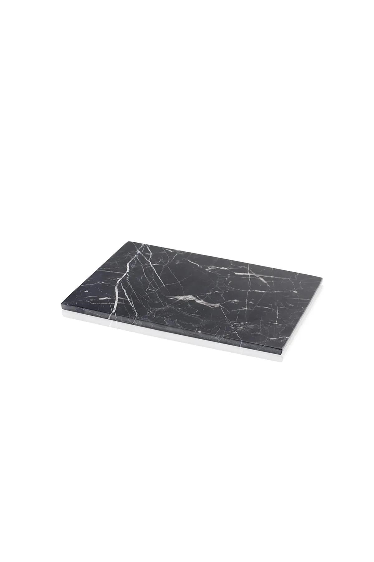 The Mia Marbre Mermer Siyah 30x20 cm Servis MER0022 