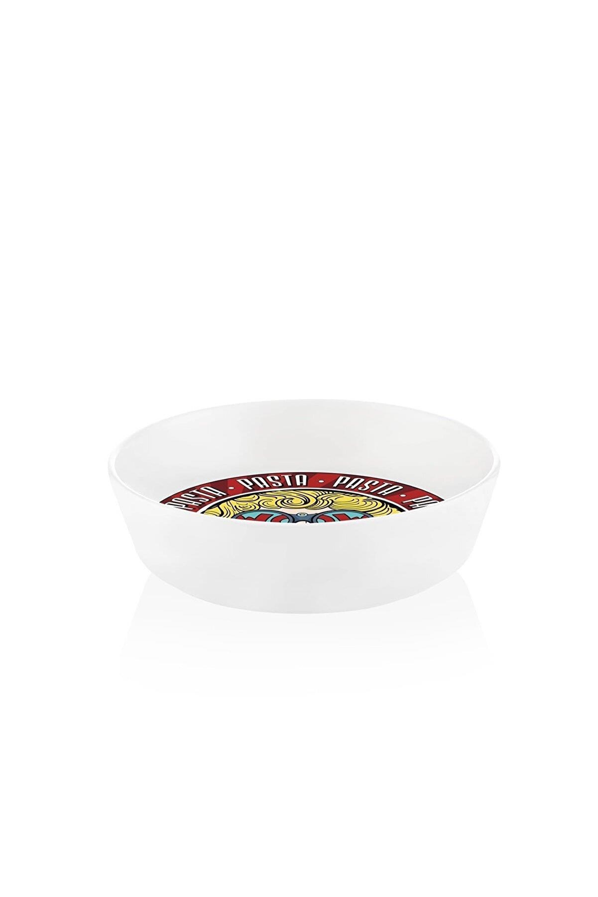 The Mia Popart Makarna Tabağı & Kasesi 23 x 6 cm Pop058 