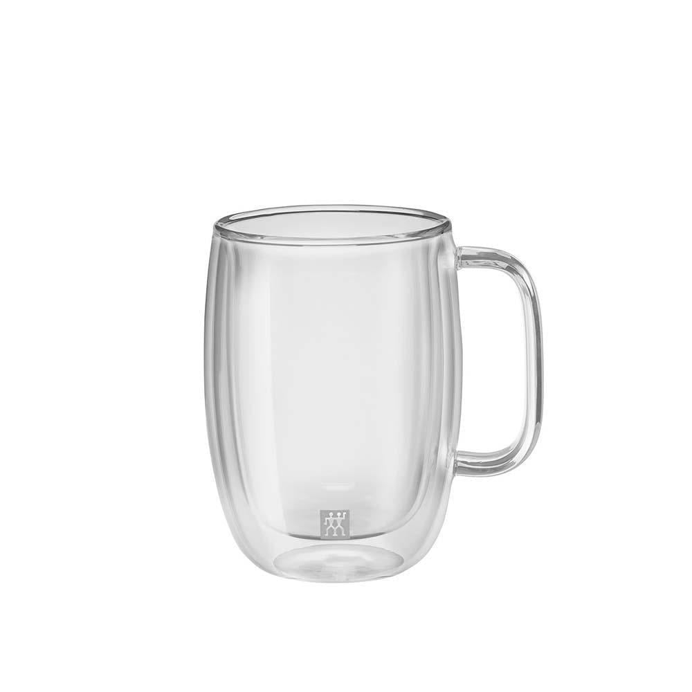 Zwilling 395001140 Çift Camlı 2'li Kulplu Latte Macchiato Bardağı 350 ML 