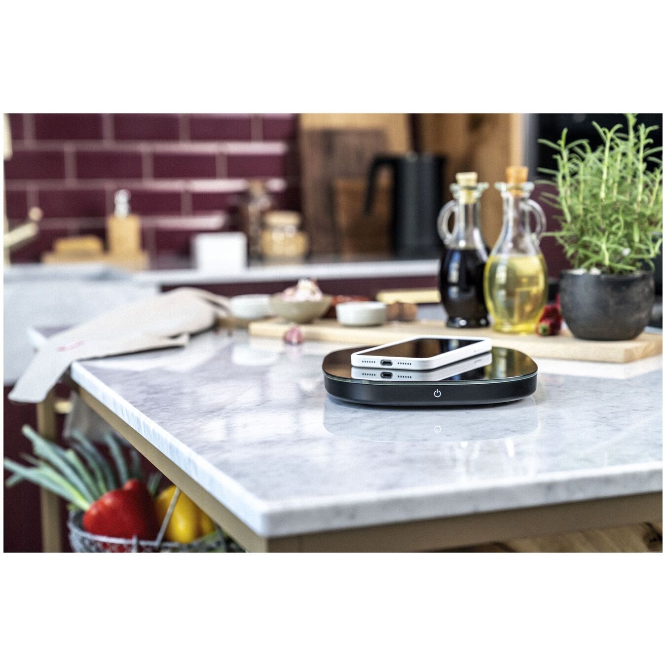 Zwilling 531044010 Enfinigy Mutfak Tartısı Siyah Magsafe Özellikli 