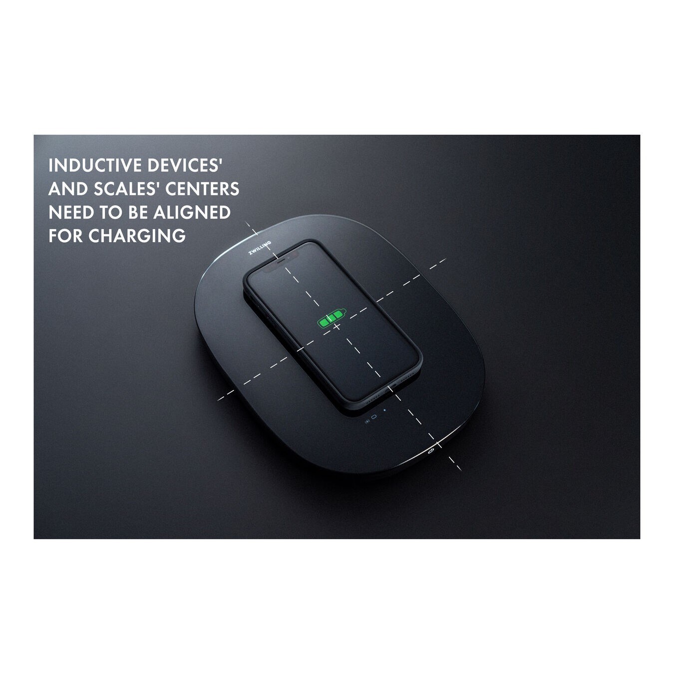 Zwilling 531044010 Enfinigy Mutfak Tartısı Siyah Magsafe Özellikli 