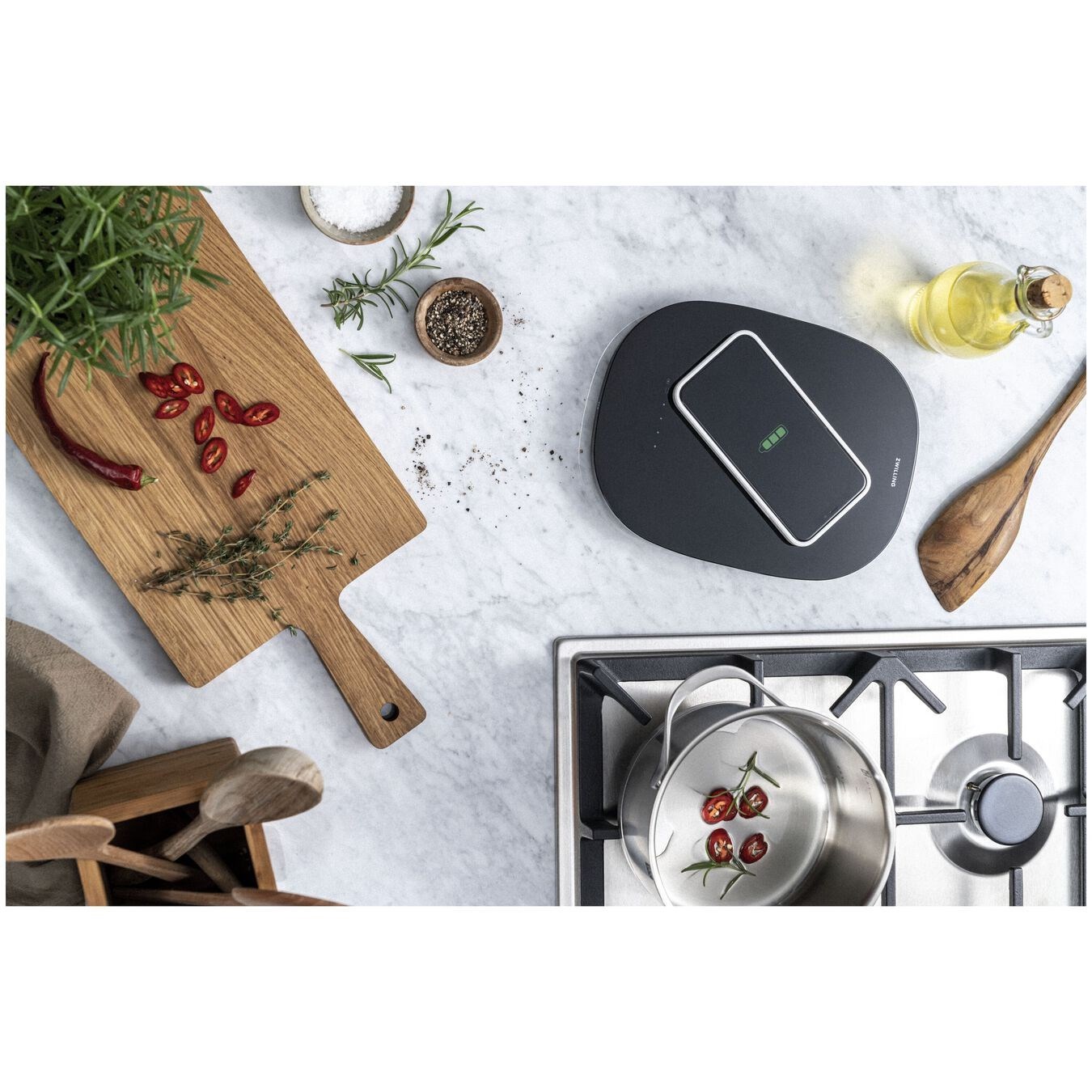 Zwilling 531044010 Enfinigy Mutfak Tartısı Siyah Magsafe Özellikli 