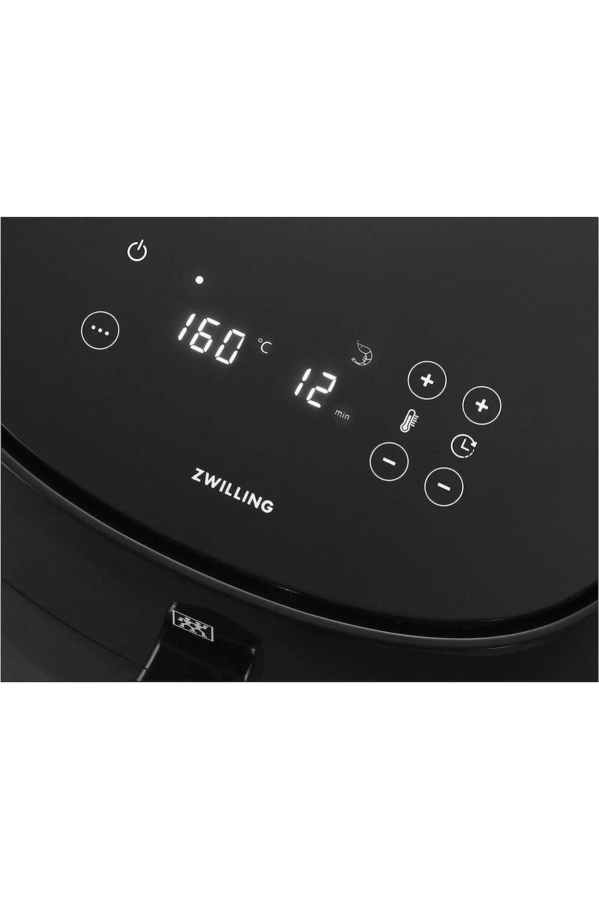 Zwilling Airfry Yağsız Kızartma Makinesi 4 Litre Siyah 