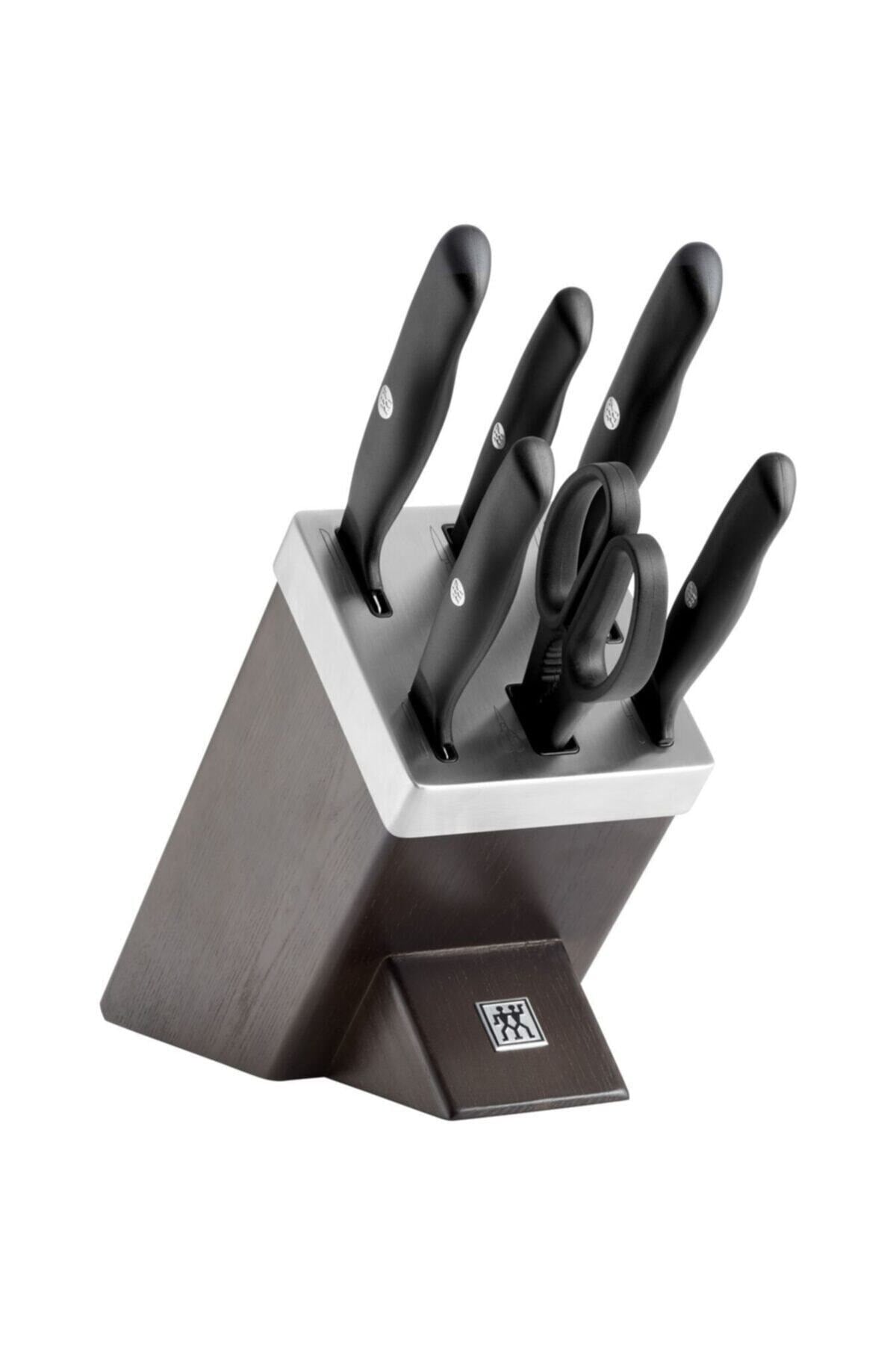 Zwilling Life Bıçak Seti Kendinden Bilemeli 7 Parça Bloklu 