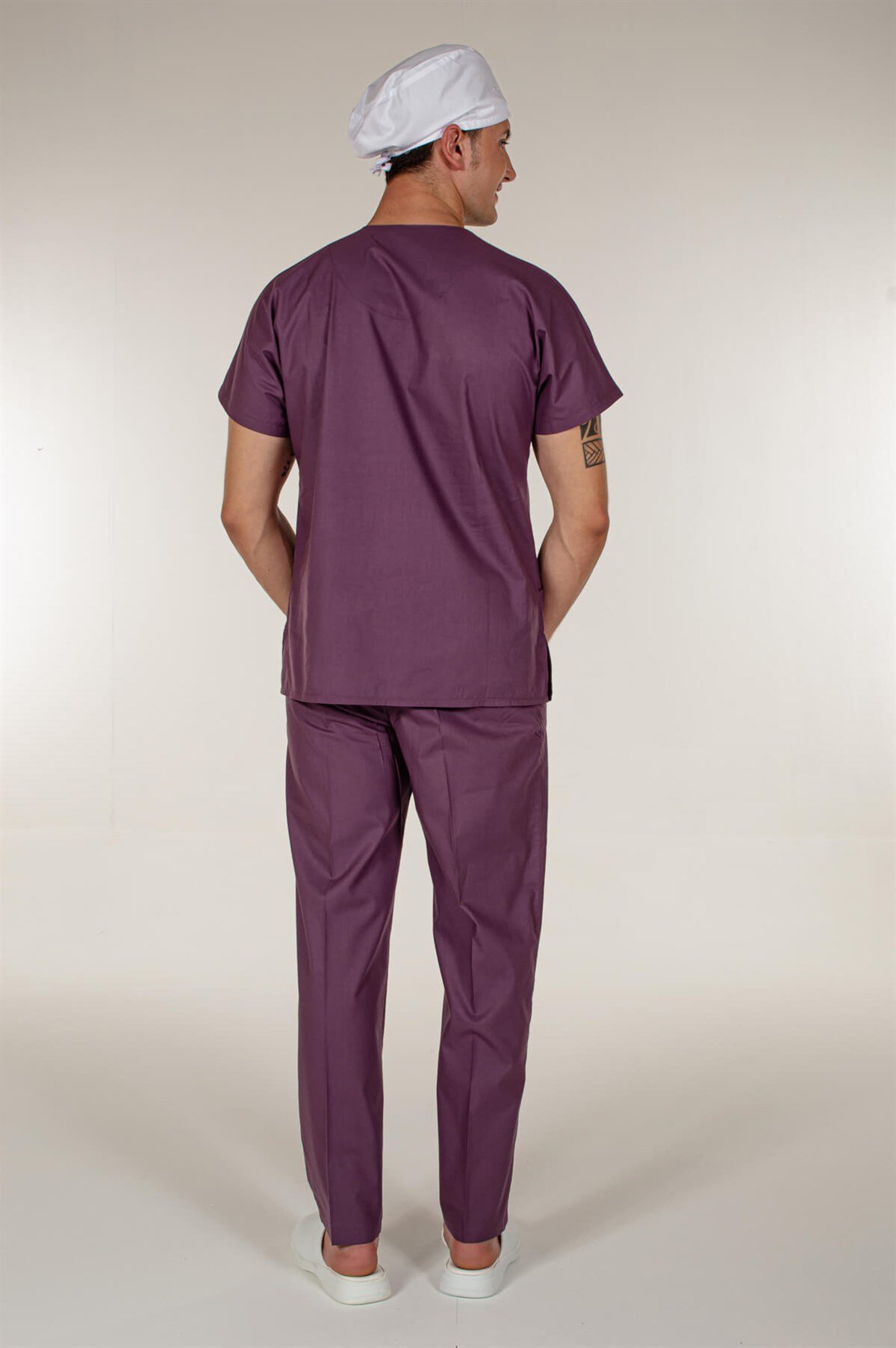 Mert GiyimMürdüm Bay Scrubs Yaka TakımScrubs Yaka TakımlarMürdüm Bay Scrubs Yaka Takım | Mert Giyim İş Elbiseleri