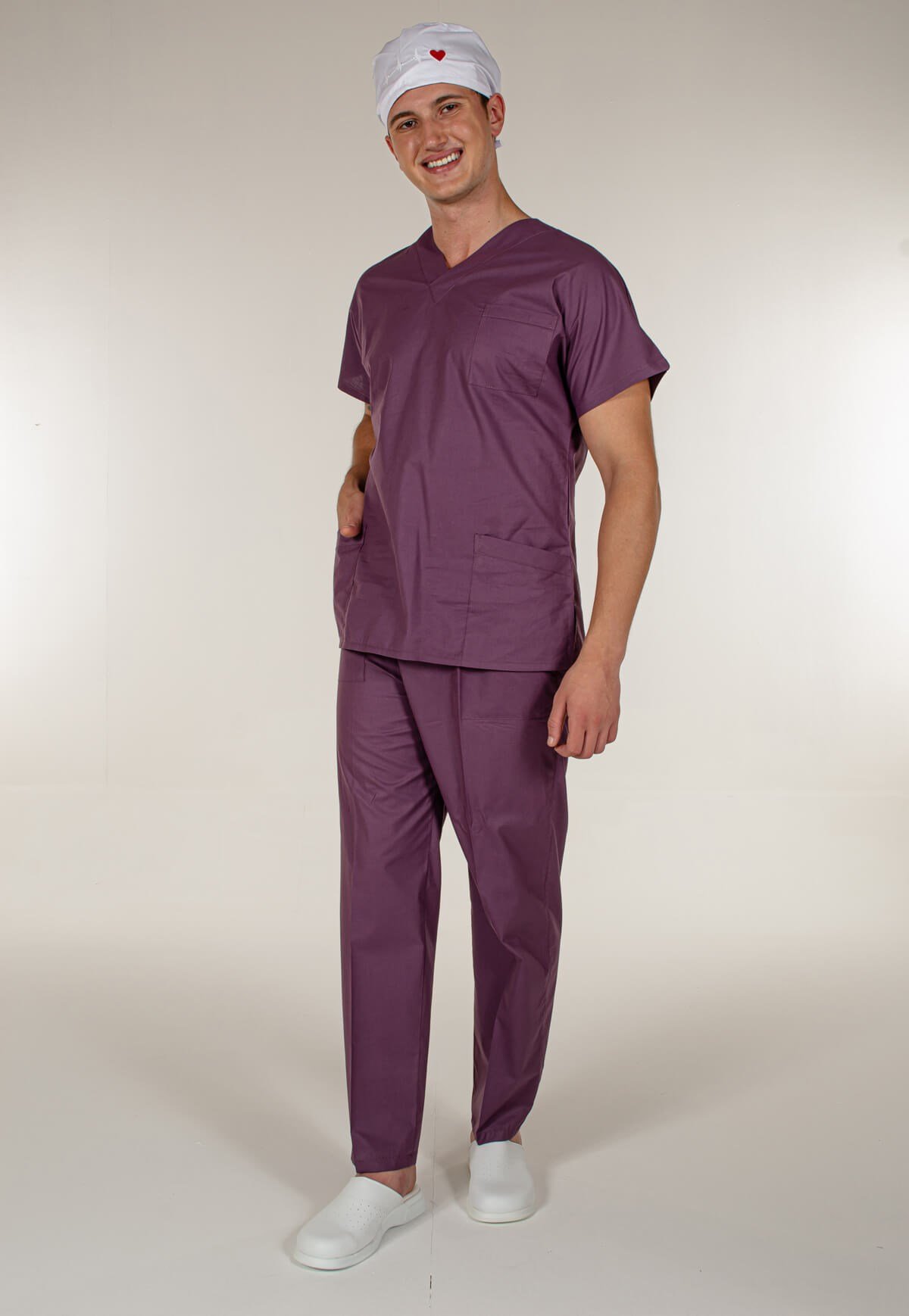 Mert GiyimMürdüm Bay Scrubs Yaka TakımScrubs Yaka TakımlarMürdüm Bay Scrubs Yaka Takım | Mert Giyim İş Elbiseleri