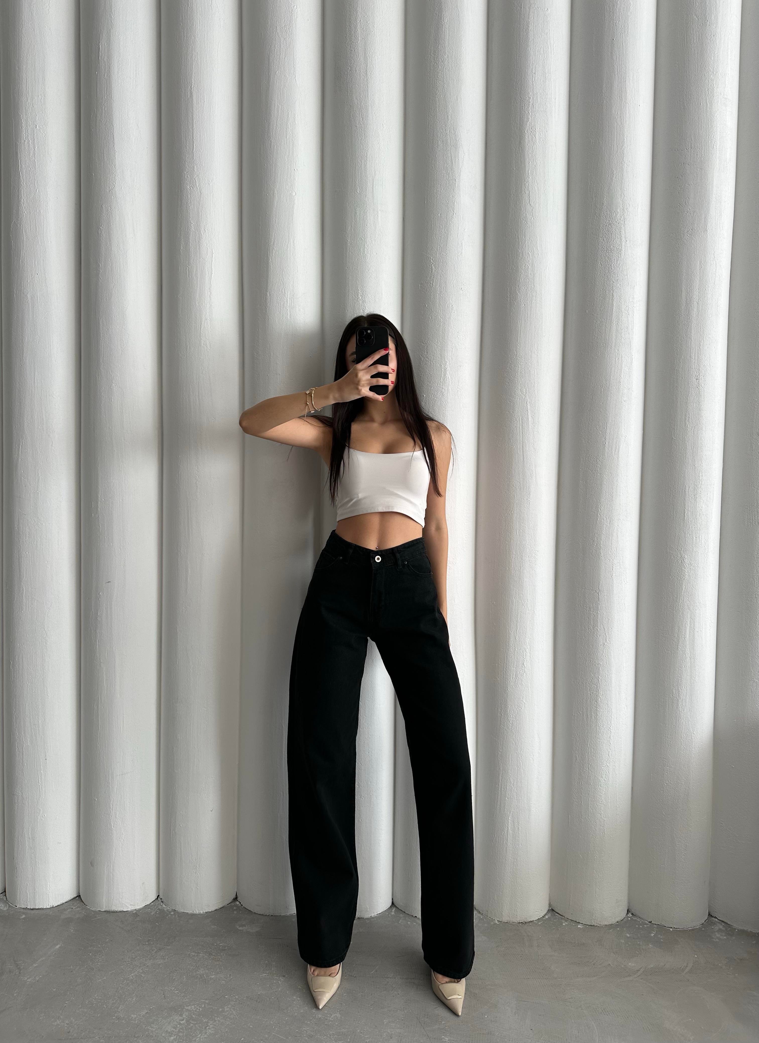 Palazzo Salaş Pantolon Siyah