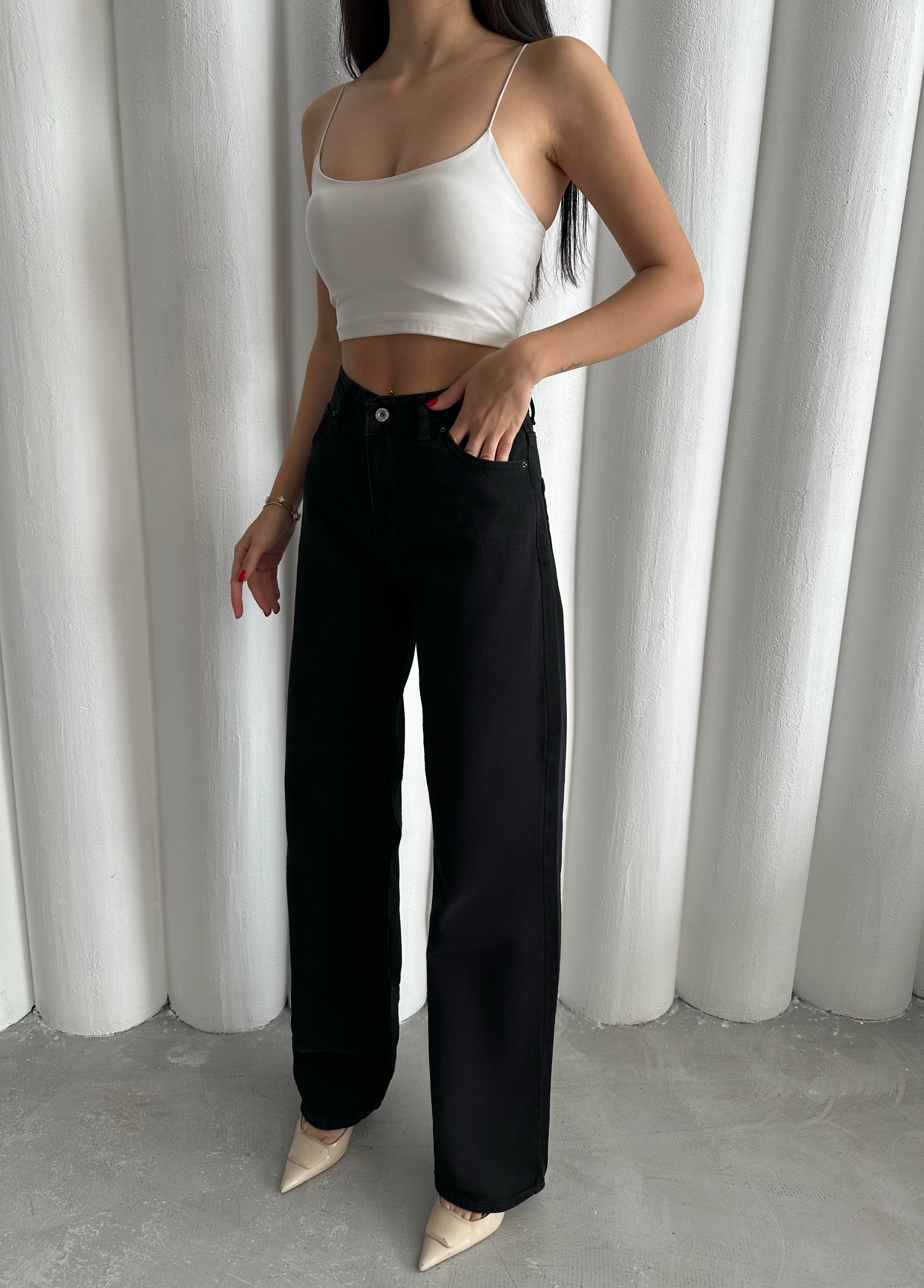 Palazzo Salaş Pantolon Siyah