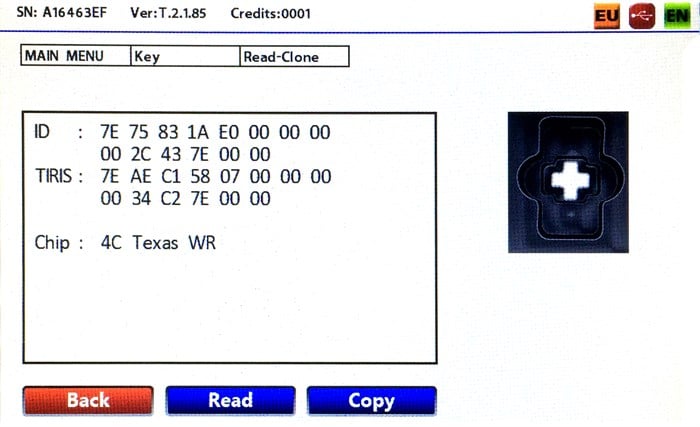 AftermarketCN1ONLY FOR 4C CLONING