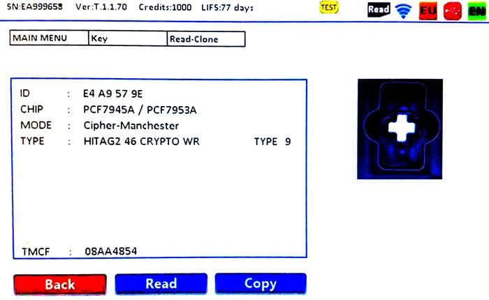 IEABMB132+IEA (3-5-X) SERIES 868MHZ KEYLESSGO