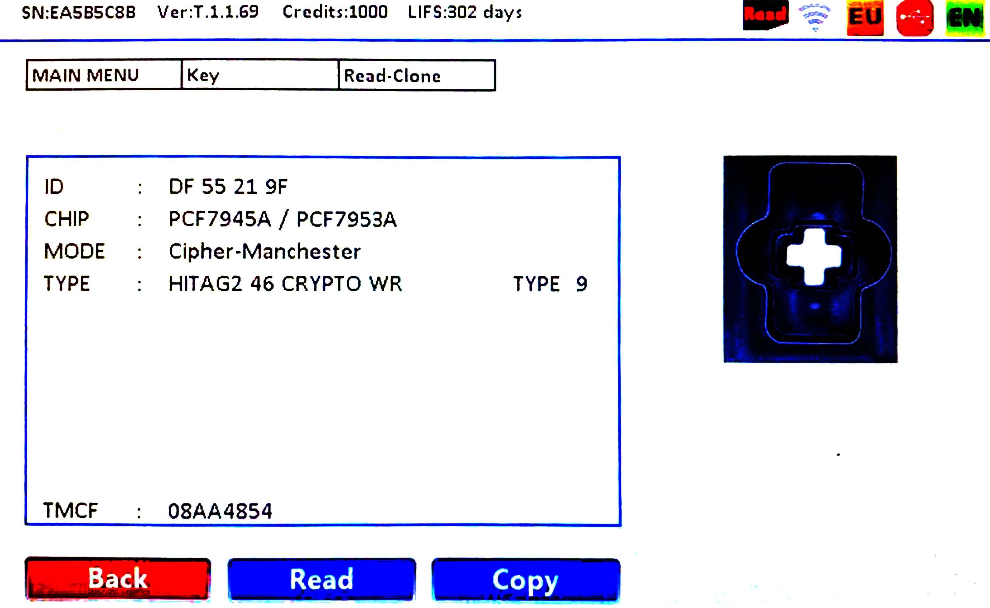 IEABMB133+IEA (3-5-X) SERIES 315MHZ KEYLESSGO
