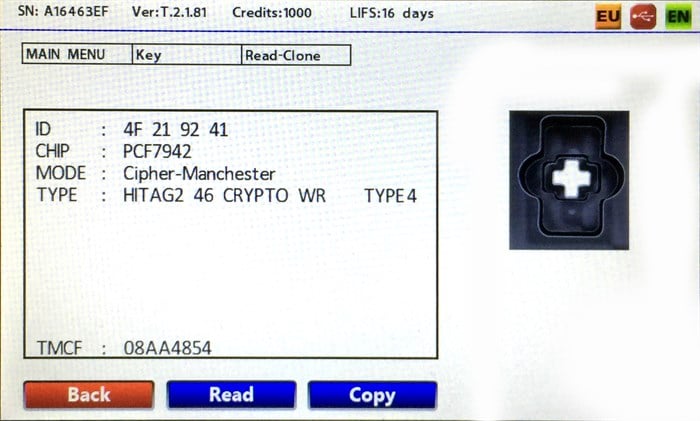 IEABMR106+IEA BMW 7 SERIES 4 BT SMART  433MHZ