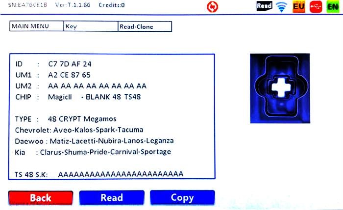 IEAFIR105ZAFTERMARKET (IEA) 1 BTN DOBLO-ALBEA (JUST FOR ZED-FULL) 433MHZ ID48