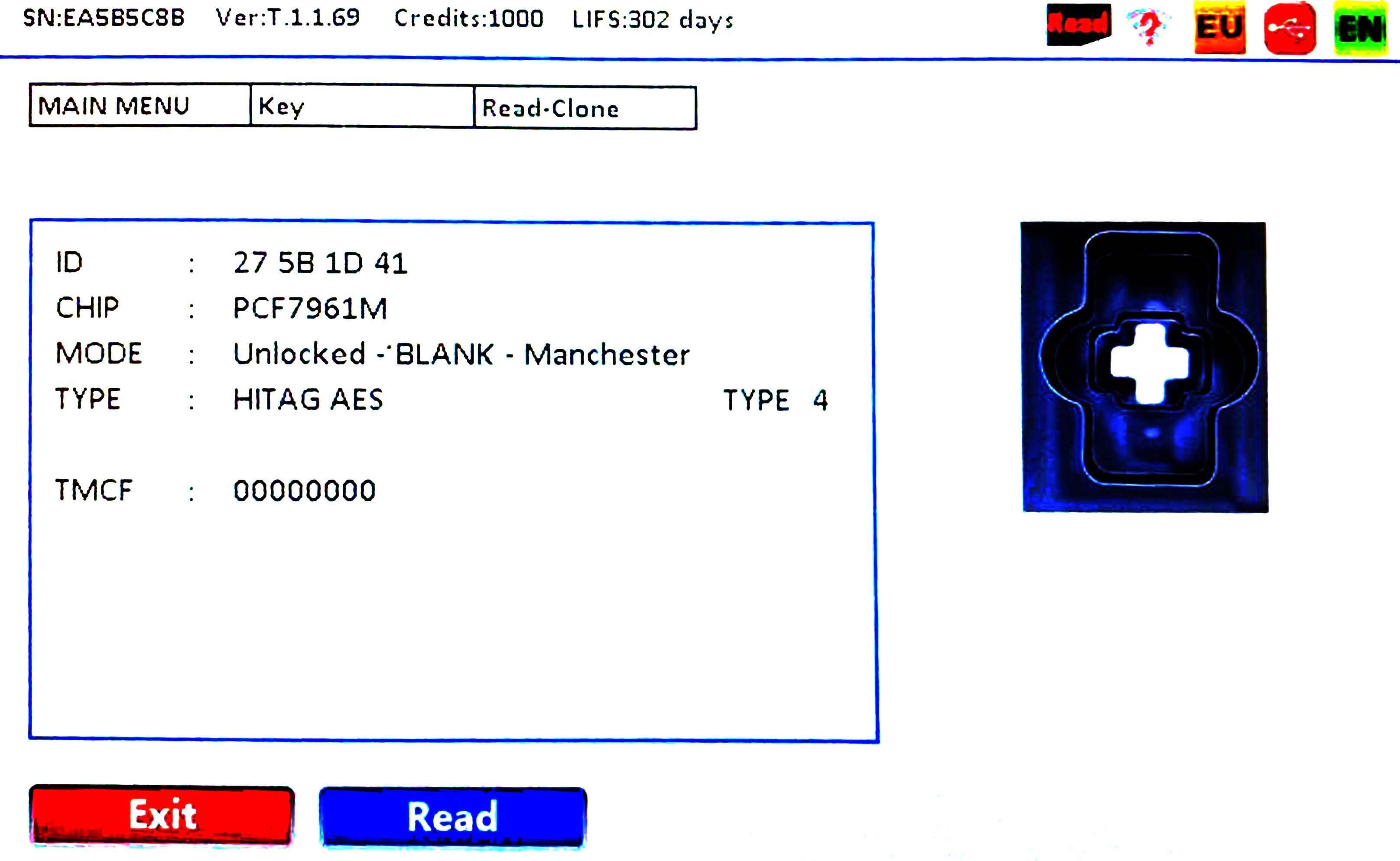 IEARNB157EAFTERMARKET (IEA) 2 BT 433MHZ HITAG AES