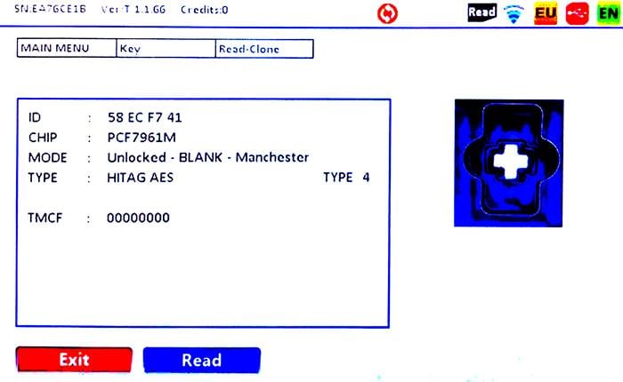 IEARNR152EAFTERMARKET (IEA) 2 BT 433MHZ HITAG AES