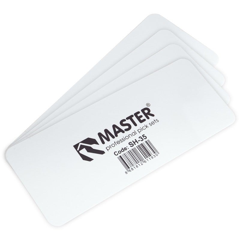 Locksmith ToolsSH-35Super Flexible Plastic Wizard Card (1 pack x5 pieces)