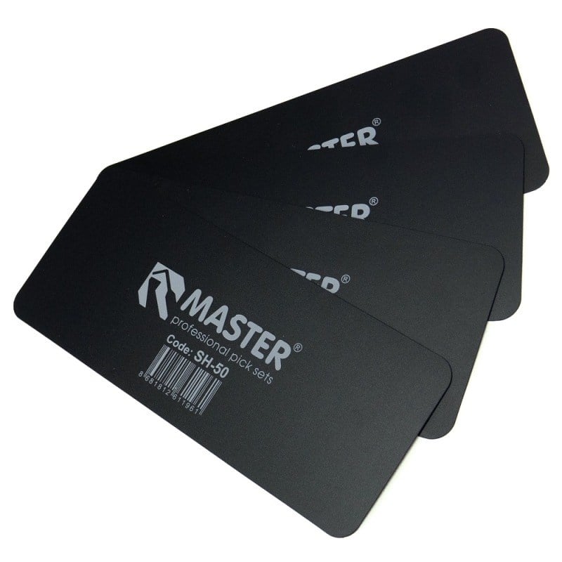 Locksmith ToolsSH-50Super Flexible Plastic Wizard Card (1 pack x5 pieces)