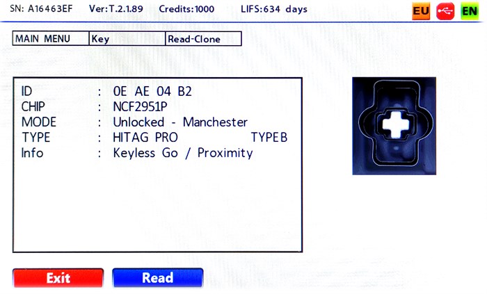 OEMBMR126ORJ. BMW  HITAG PRO KEYLESS 315MHZ