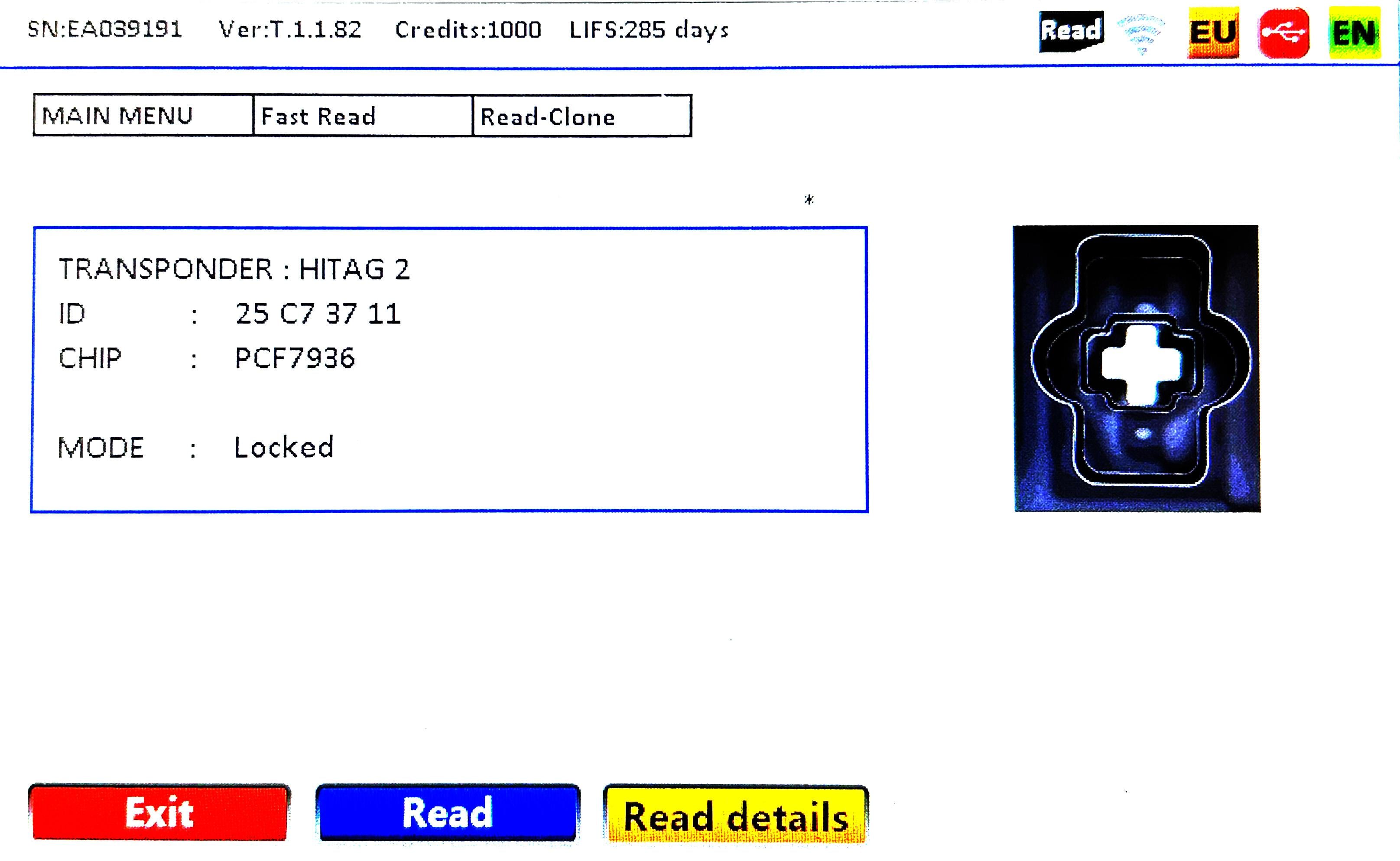 OEMHOR105ORJ. SMART 3 BT REMOTE 433MHZ PCF7946