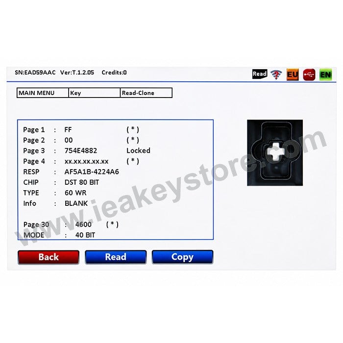 OEMKIR103ORJ. KIA 3 BT 4D60 DST 80BIT 433MHZ