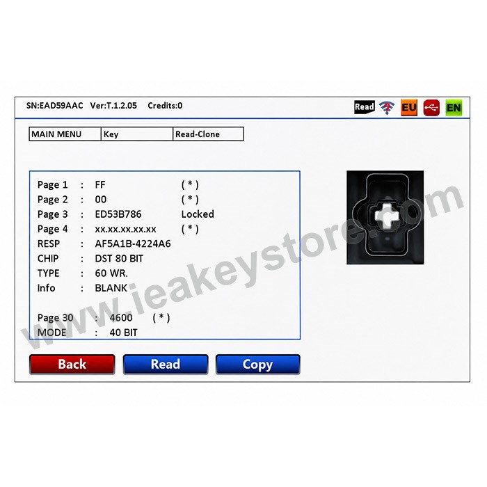 OEMKIR108ORJ. KIA SPORTAGE 3BT DST 4D60 80 BIT 434MHZ NEW FLICK REMOTE