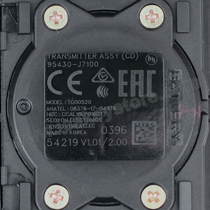 OEMKIR109ORJ. KIA CERATO 3BT DS-AES 8A 434MHZ NEW FLIP REMOTE